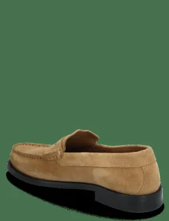 Miles Penny Loafer - Earth Suede - Loafers