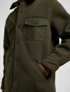 MIXED SHERPA OVERSHIRT - Jackor & rockar