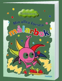 MÅLARBOK BABBLARNA MIN ALLRA FÖRSTA MÅLARBOK - Målar- & pysselböcker