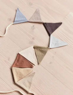 Moni Muslin Garland - Dekorationsdetaljer