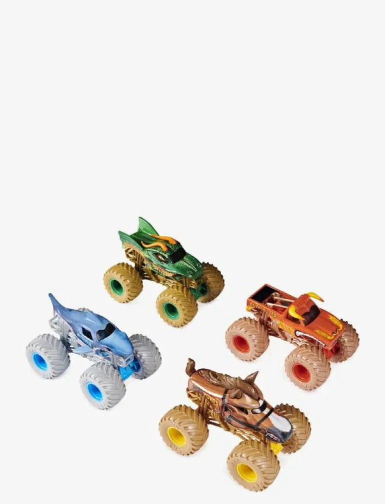 Monster Jam 1:64 4 Pack - Leksaksbil