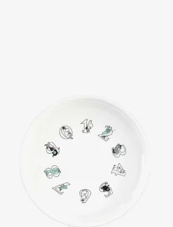 Moomin ABC djup tallrik Ø 15 cm - Djupa tallrikar