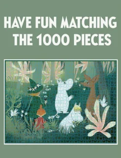 Moomin Art Puzzle - 1000 pcs - Green - Klassiska pussel