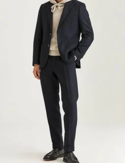 Morris Flannel Suit Jacket - Enkelknäppta kavajer
