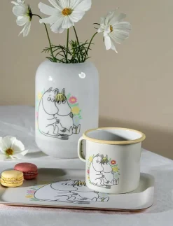 Mumin bricka Blommor 27x20cm - Brickor