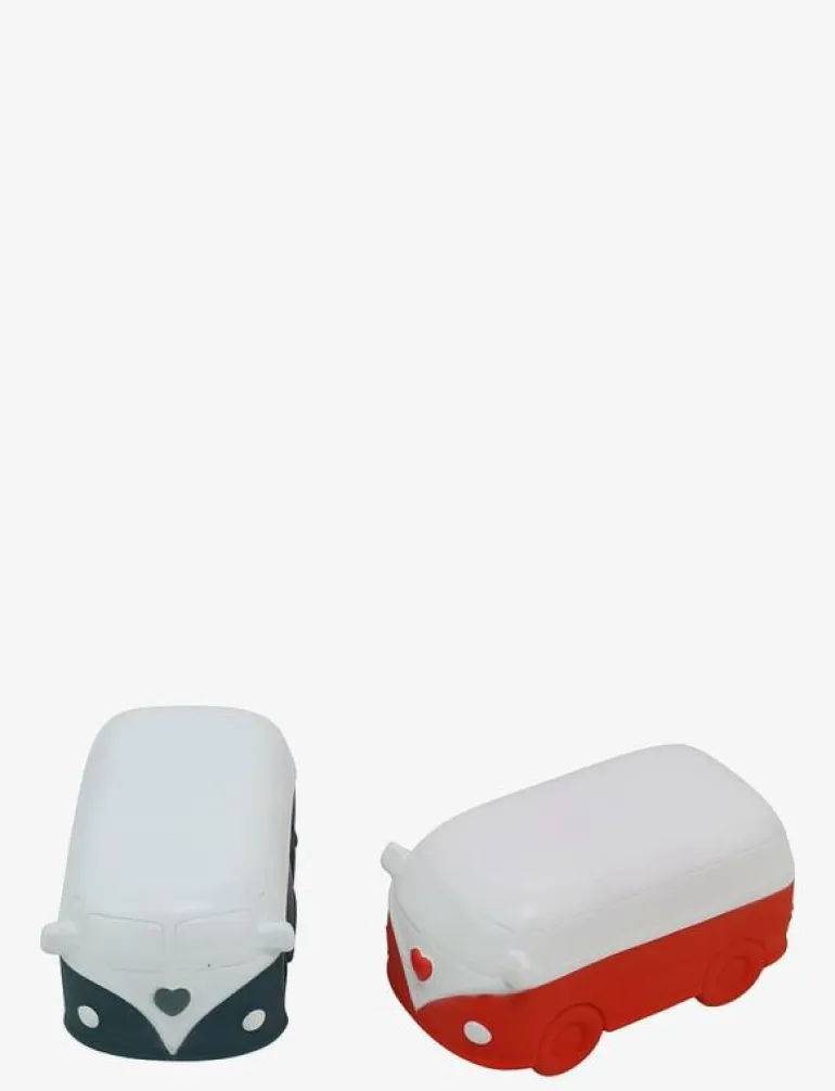Natural rubber, Bath toys, Busses, 2-pack - Badleksaker