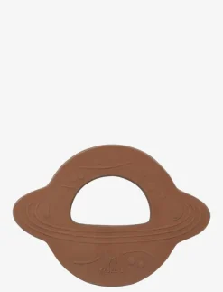 Natural Rubber Teether - Planet - Cinnamon - Bitleksaker