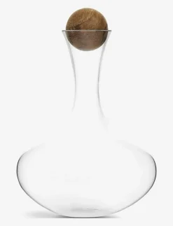 Nature wine carafe with oak stopper - Kannor & Karaffer