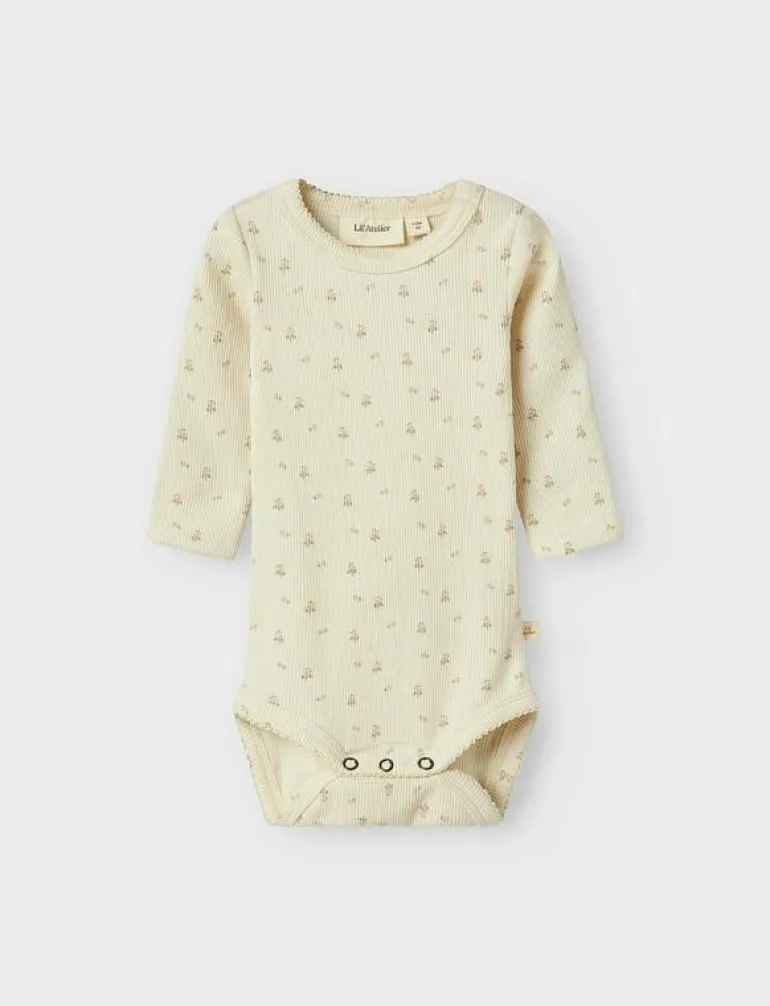 NBFGAGO LS SLIM BODY SEP LIL - Långärmad body