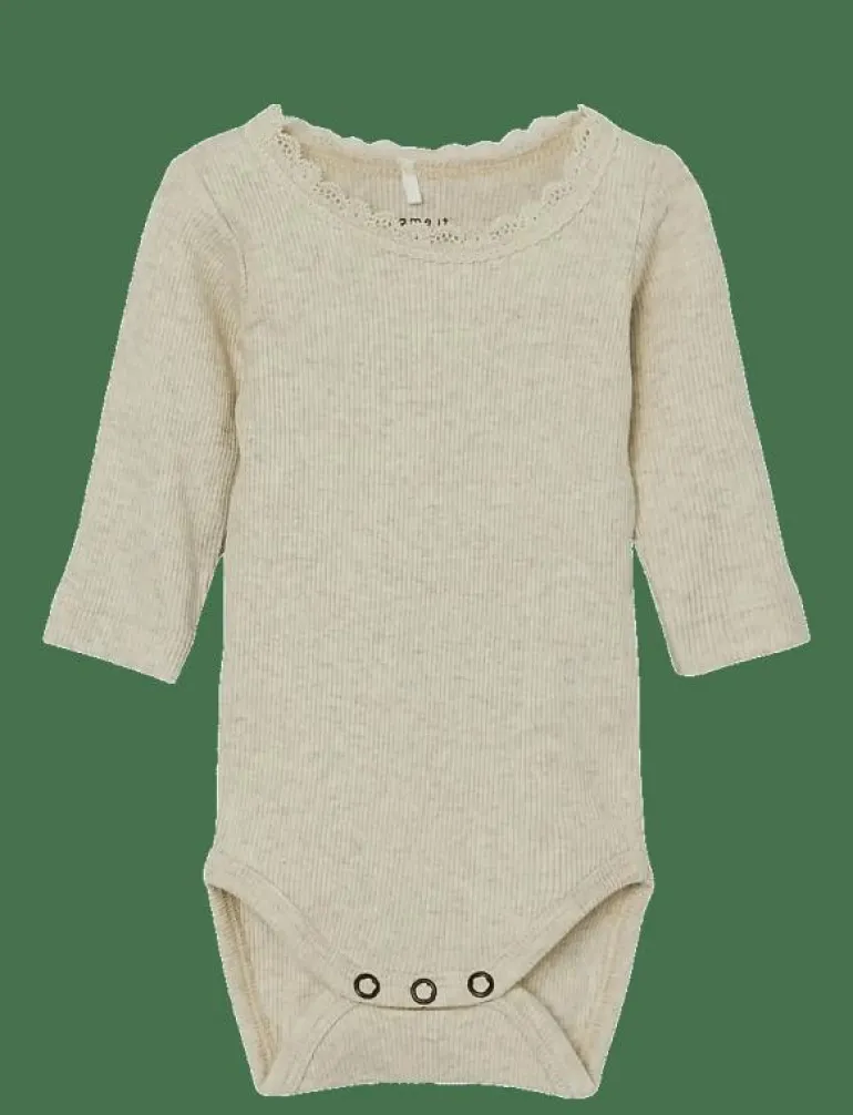 NBFKAB LS BODY NOOS - Långärmad body