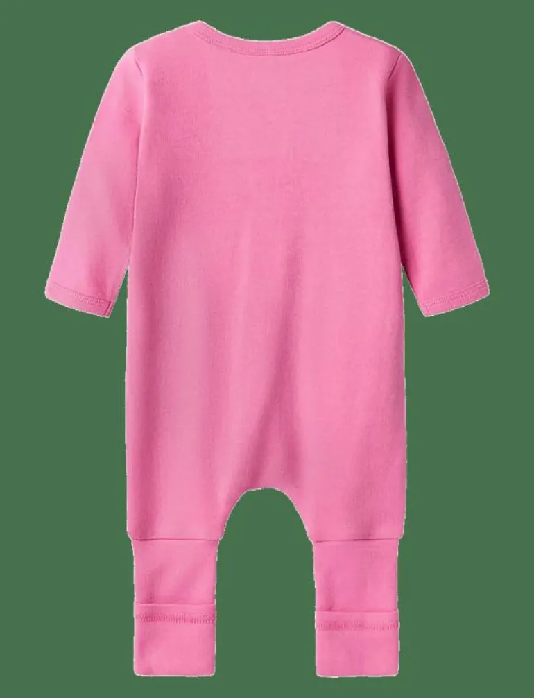 NBFNIGHTSUIT 2P ZIP FF ROSE DEER NOOS - One-sie
