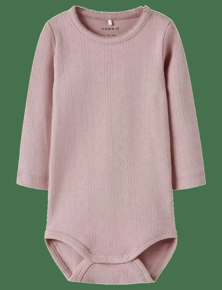 NBFOKLAHOMA LS BODY - Långärmad body