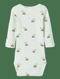 NBMLAVO ENK LS SLIM BODY LIL - Långärmad bodysuit