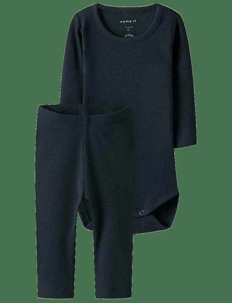 NBNKAB LS BODY LEGGING SET NOOS - Set med body