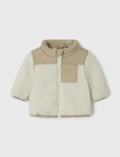 NBNMOSIE TEDDY JACKET1 - Jackor