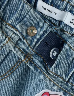 NKFOVA SQUISH DENIM SKIRT BFU - Jeanskjol