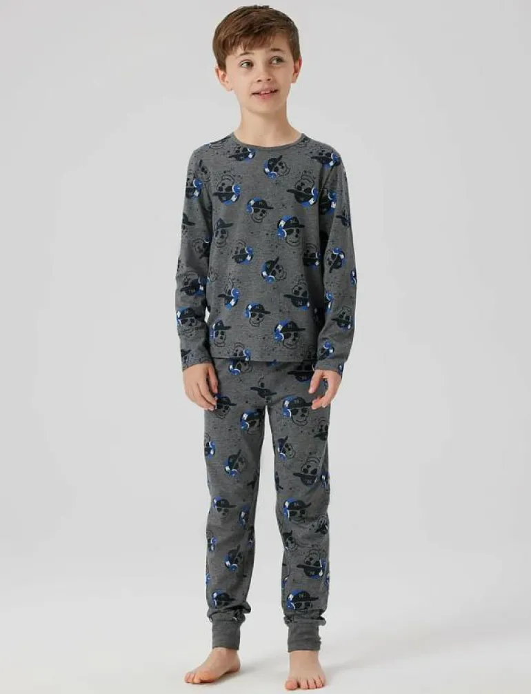 NKMNIGHTSET DARK GREY MEL SKULL NOOS - Set