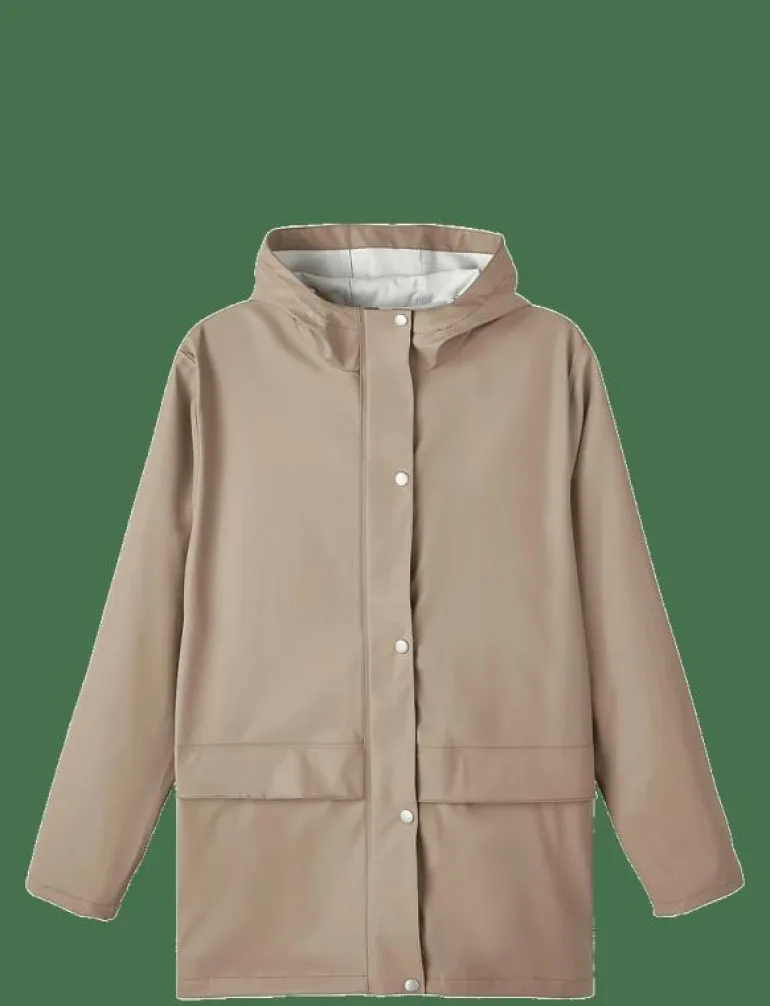 NLNDRY10 LONG RAIN JACKET FO - Jackor