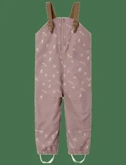 NMFALFA08 SOFTSHELL BIB PANT AOP FO - Byxor