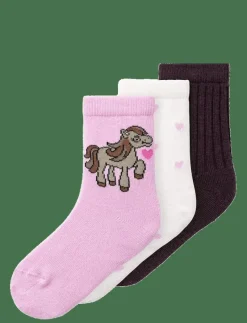 NMFNADIA 3P SOCK - Strumpor & Tights