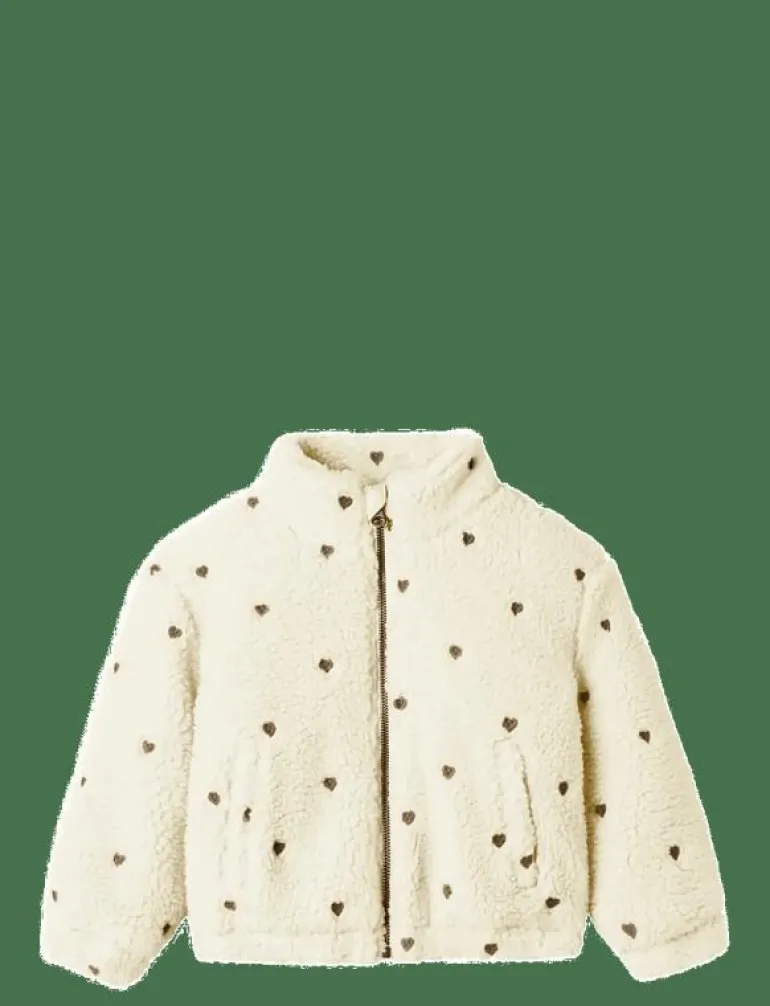 NMFNALO SHERPA LOOSE JACKET LIL - Jackor