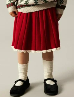 NMFRALBO KNIT SKIRT - Kort kjol