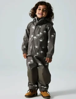 NMMALFA08 SOFTSHELL JACKET AOP FO - Jackor