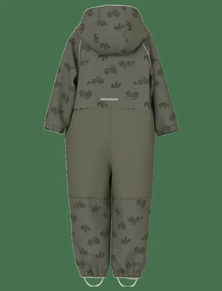 NMMALFA08 SOFTSHELL SUIT AOP 1FO NOOS - Overaller