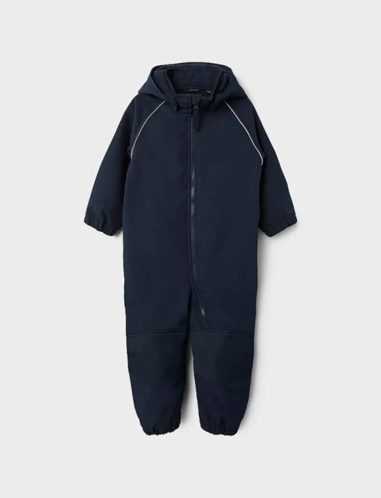 NMNALFA SOFTSHELL SUIT SOLID FO - Overaller