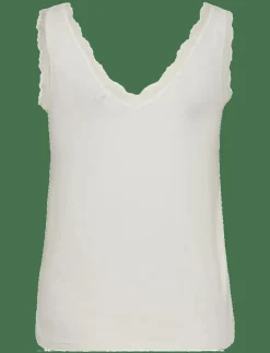 NUBOWIE LACE TOP - Linnen