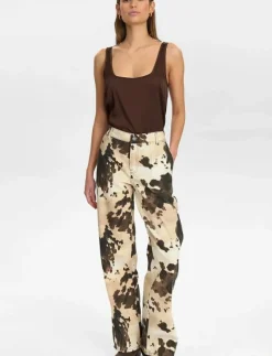 NUIVY PANTS - Straight jeans