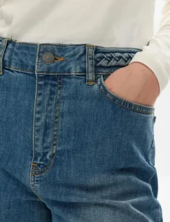 NUPARIS CROPPED JEANS - Vida byxor