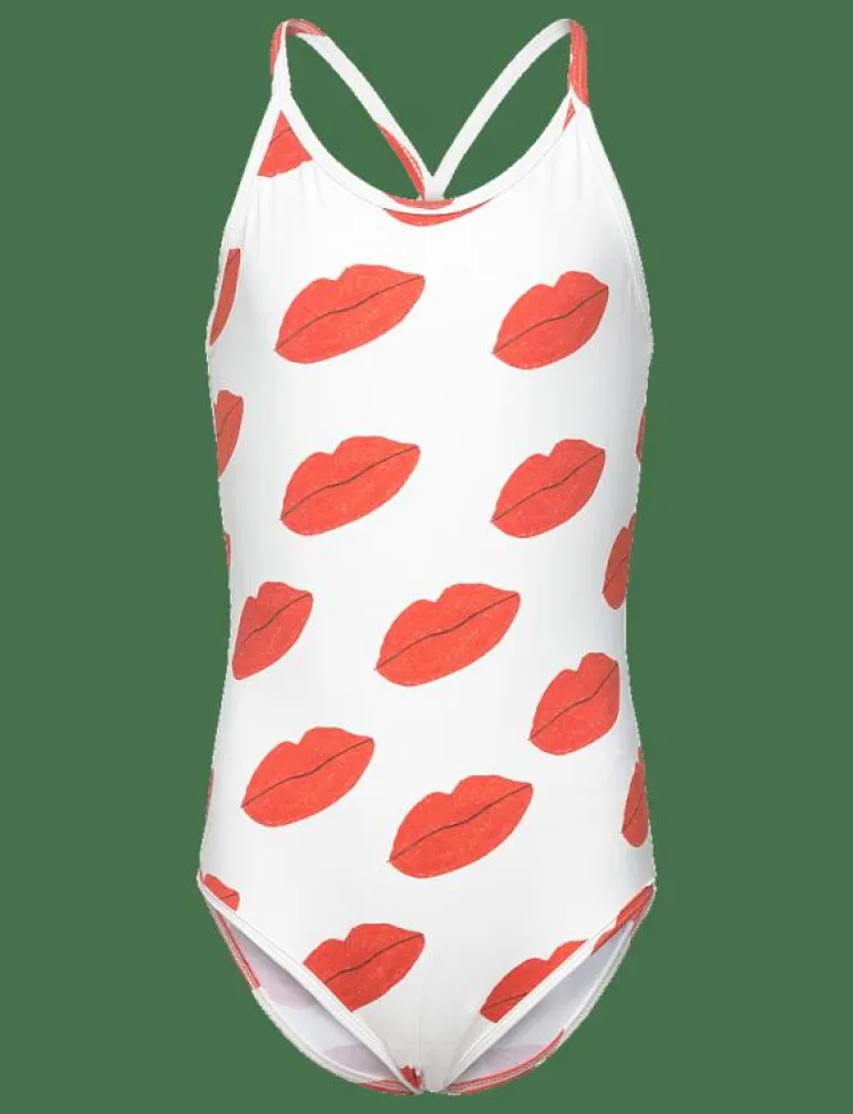 OCTOPUS KID SWIMSUIT White The Animals - Baddräkt