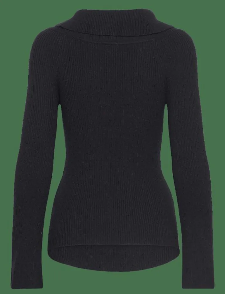 OLMJAYDEN LS OFF SHOULDER KNT - Stickat