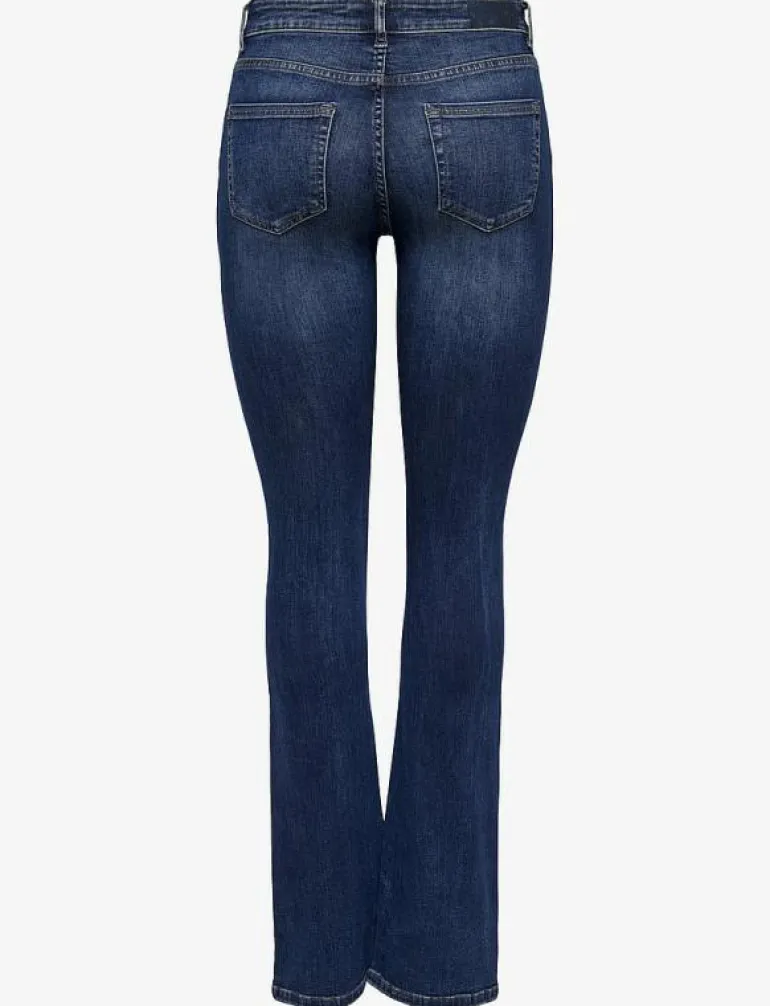 ONLBLUSH MID FLARED DNM TAI021 NOOS - Utsvängda jeans