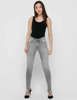 ONLLIVE LOVE S/L TANK TOP NOOS - Linnen