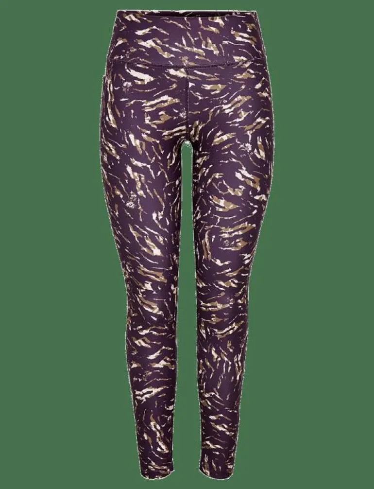 ONPJAM-2-JEA HW AOP PCK TIGHTS - Träningstights