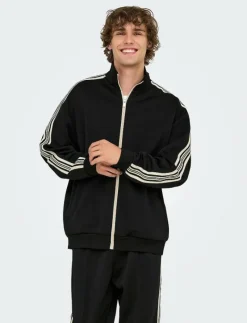 ONSRIBER RLX LS ZIP STRIPE TRACK SWEAT - Sweatshirts