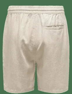 ONSTEL VISC LIN SHORTS 0075 CS - Linneshorts