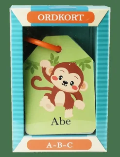 Ordkort - Alfabetet - ABC (DK) - Pedagogisk barnbok