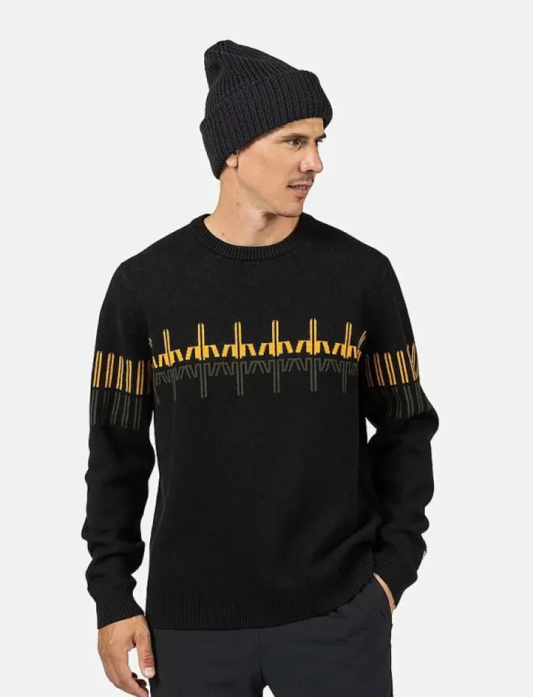 PATTERNED CN SWEATER - Stickat