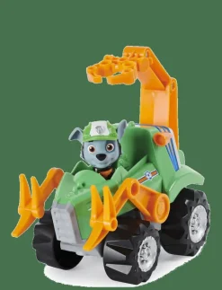 Paw Patrol Dino Deluxe Vehicles Rocky - Byggmaskiner