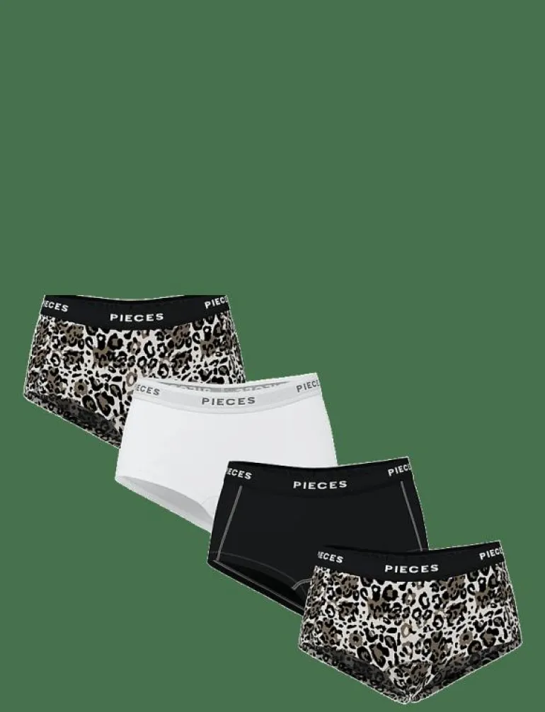 PCLOGO LADY 4 PACK AOP/SOLID NOOS BC - Trosor