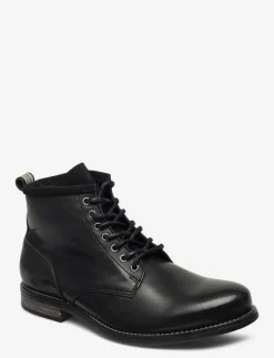 Peaker II Black - Kängor med snörning