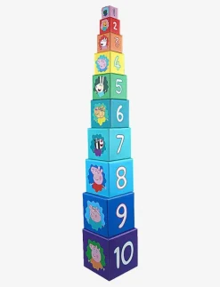 Peppa Pig stacking cubes - Stapelbara klossar