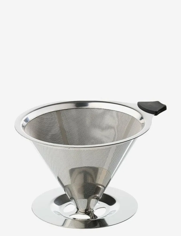 Permanent filter for coffee w.base STAINLESS STEEL - Kaffebryggare & tekokare