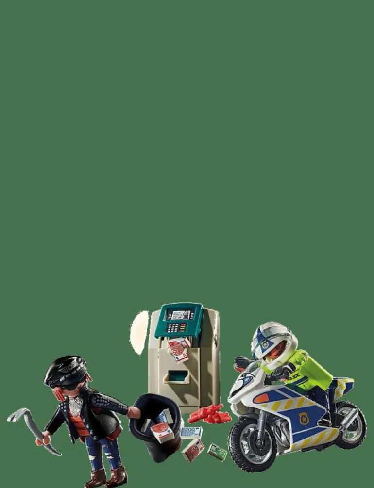 PLAYMOBIL City Action Bank Robber Chase - 70572 - Playmobil City Action