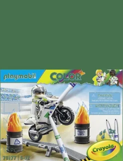PLAYMOBIL Color: Motorcykel - 71377 - Playmobil COLOR