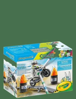 PLAYMOBIL Color: Motorcykel - 71377 - Playmobil COLOR