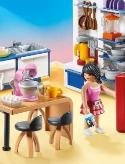PLAYMOBIL Dollhouse Familjekök - 70206 - Playmobil Dollhouse